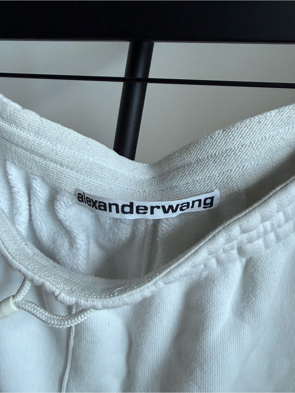 Alexander Wang White Men's Sweatpants Joggers